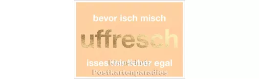 Uffresche | Hessen Postkarten