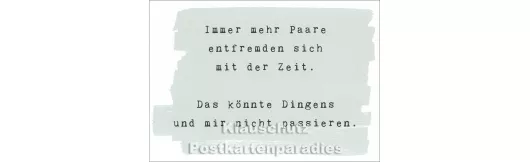 Immer mehr Paare | Rabenmütter Postkarte