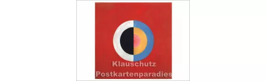 Hilma af Klint - Der Schwan | Kunst Postkarte