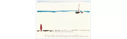 Stille Küste | Koller | Kunst Postkarte